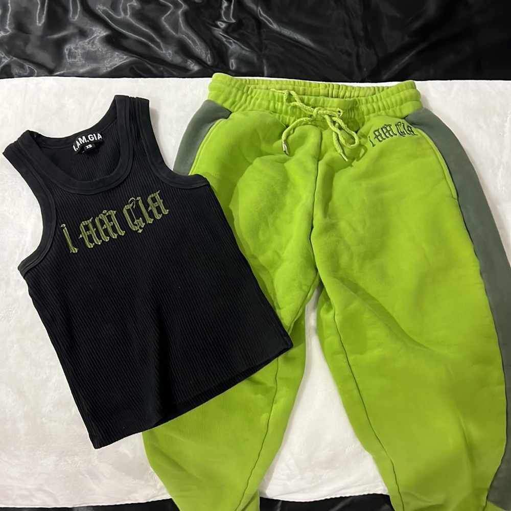 Black and Green I.AM.GIA Set